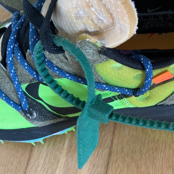 Nike Zoom Terra Kiger 5 (OFF-WHITE Electric Green) - Picture 8 of 8